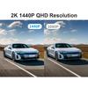 KAWA Car DVR D6 Dash Camera for Car 1440P Video Recorder EN RU FR JP Voice Control 24H Parking Mode App Control Night Vision