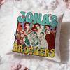 Band J-Jonas Brothers Cushion Cover Premium Comfort Reversible Pillow Cove -Two In One Design for Any Room & Car Interior