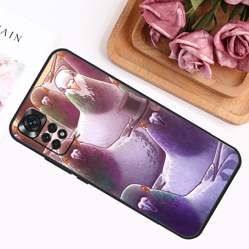 Pigeons Doves Bird Birds Flock Animal Case For Xiaomi Redmi Note 13 Pro 14 12 11 9 10 9S 10S 11S 12S Redmi 12C 13C 14C 10C Cover