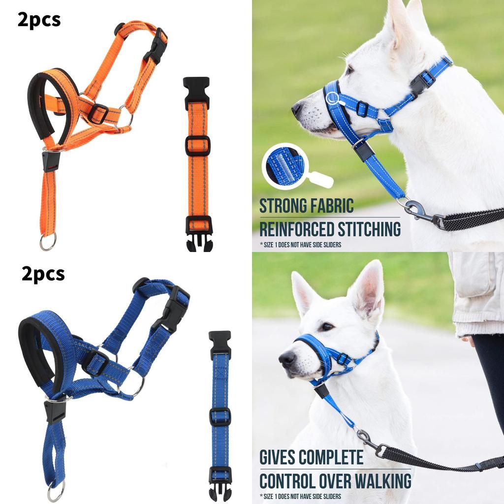 Hundemaulkorb Verstellbar Atmungsaktiv Nylon Sicherheitstraining Für Kleine Mittlere Große Haustiere