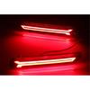 For Suzuki SX4 2007-2017 LED Rear Bumper Reflector Brake Tail Light Fog Lamp