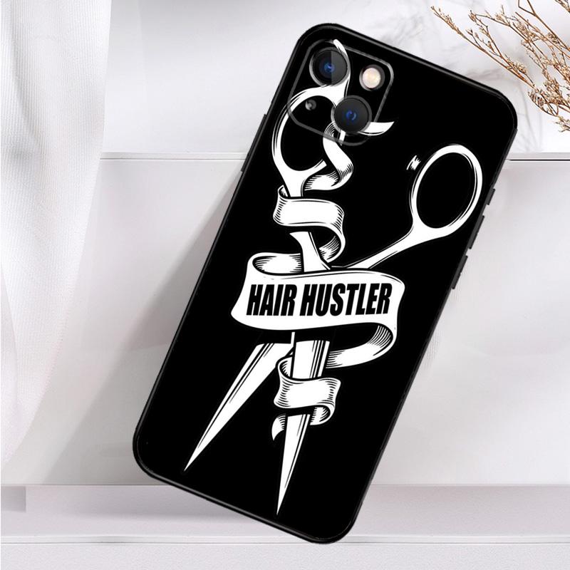 Barber Hair Stylist Shockproof Case For iPhone 18 17 15 16 Pro Max 11 14 Plus 12 13 Mini 16e 17 Air Phone Cover