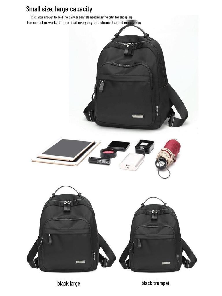 Plecak damski w stylu koreańskim z tkaniny Oxford: Wszechstronny, Modny, Swobodny i Idealny dla Studentów i w Podróży