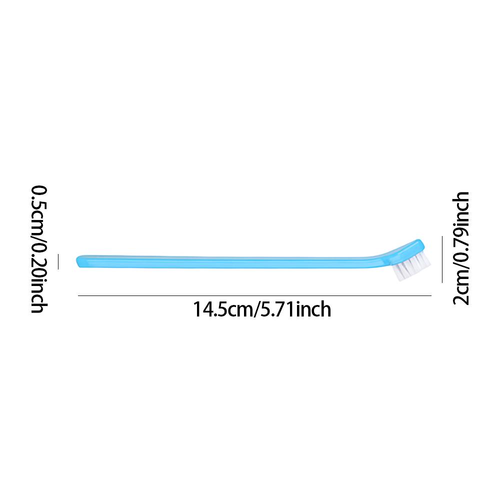 Pet Toothbrush Single Head for Cats Dogs Oral Care Teeth Cleaning Soft Bristles Pet Grooming Tool for Puppy Kitten Pet Supplies