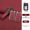 Genuine Leather Auto Key Fob Case Intelligent Smart Fobs Housing Cover Automotive Auto Accessories Fit For Acura Ilx Rlx Tlx Rdx Mdx