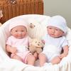 35cm Crying Silicone Reborn Baby Doll with Multiple Expressions - Realistic Children's Toy Gift