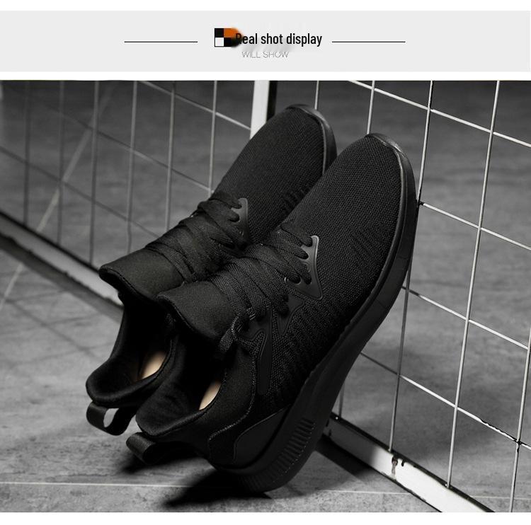 2023 Men's Breathable 10cm Hidden Height Casual Mesh Sport Shoes