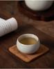 Handmade Ru Kiln Sky Blue Crackle-Glazed Ceramic Teacup for Gongfu Tea