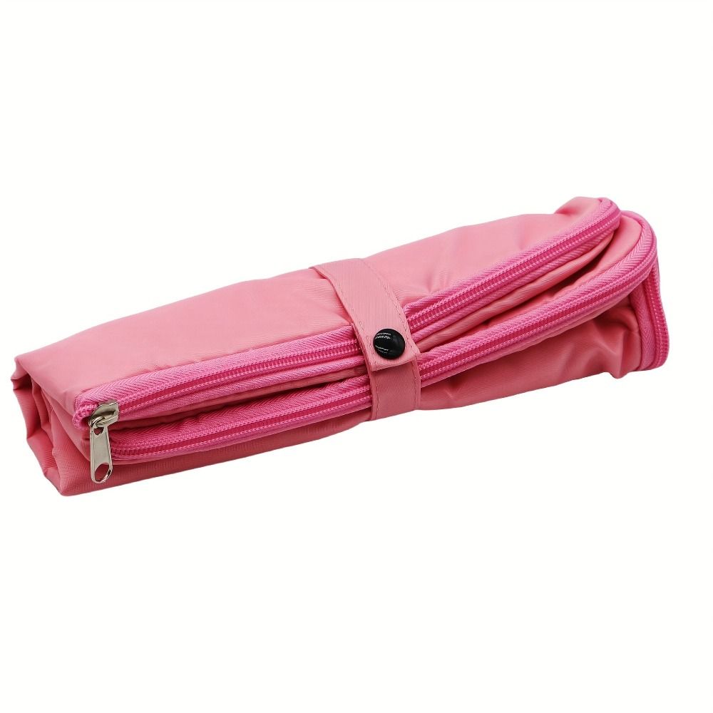 Solid Color Swimming Suit Pouch Zipper Closure Wet Bag for Swimsuit Multi-functional Swim Bag Gym