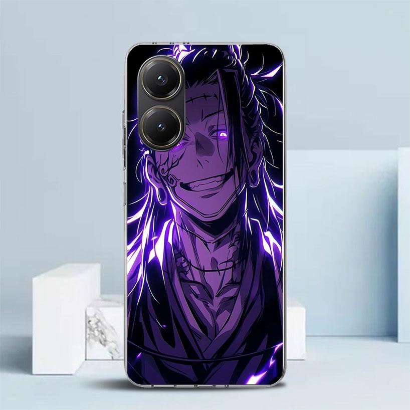 Kaisen J-Jujutsu Geto Suguru Phone Case For Xiaomi Poco F7 Ultra X5 X6 X7 Pro M7 Redmi 15C 15 13C 13 12C 12 10C 10 10A 9 9C 9A 9