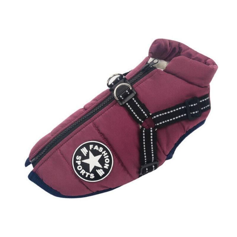 

Keep Your Pet Warm With This Cross-border Specialized Thickened Cotton Pet Coat Available In Various Sizes And Colors 2XL фіолетовий