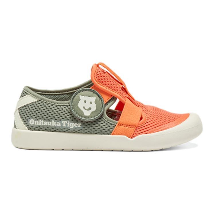 (GS) Onitsuka Tiger Mexico 66 Sandals 'Mikan Orange Green' Kids' 1184A198-800