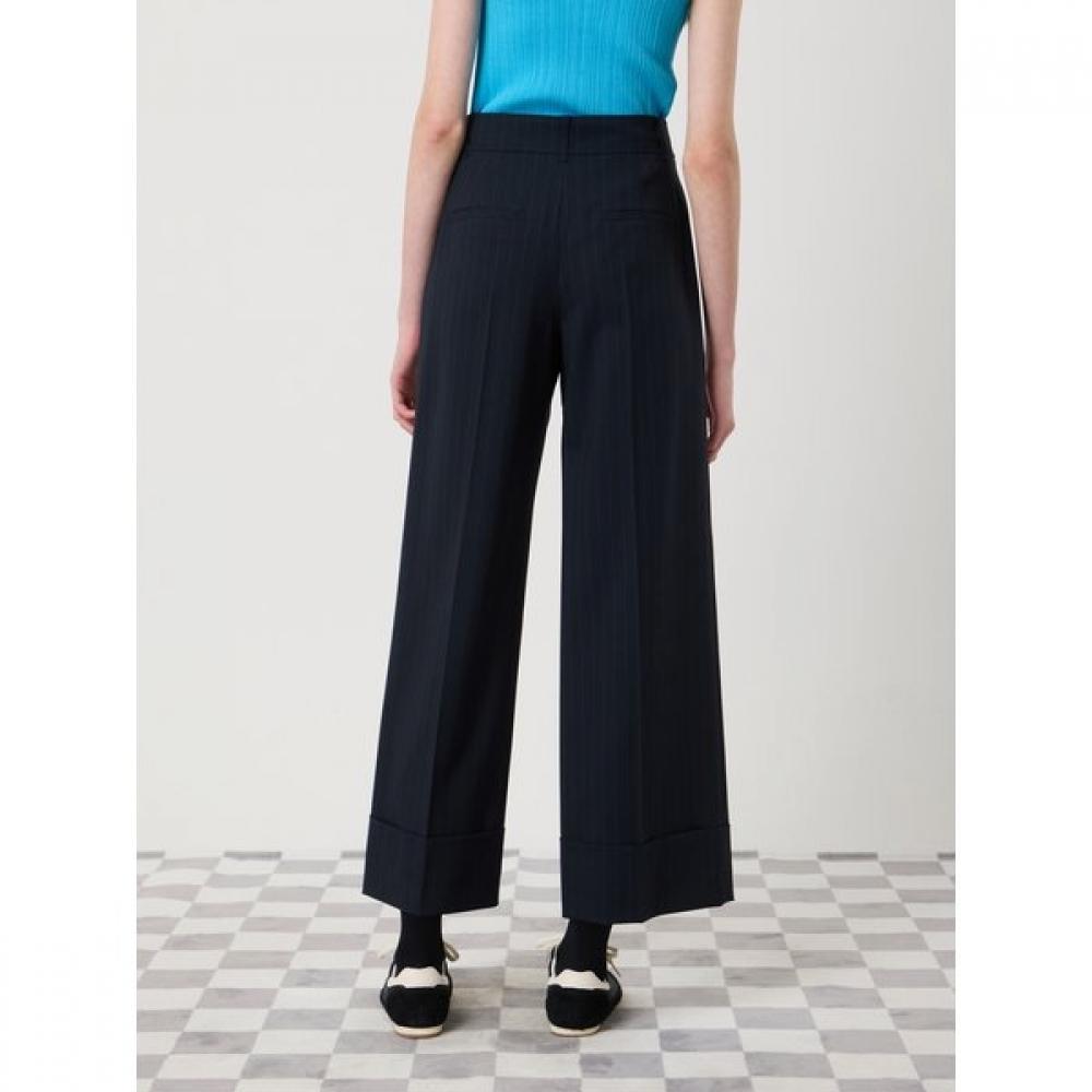 Cc Collect Wool Stripe Wide Pants C251msa203