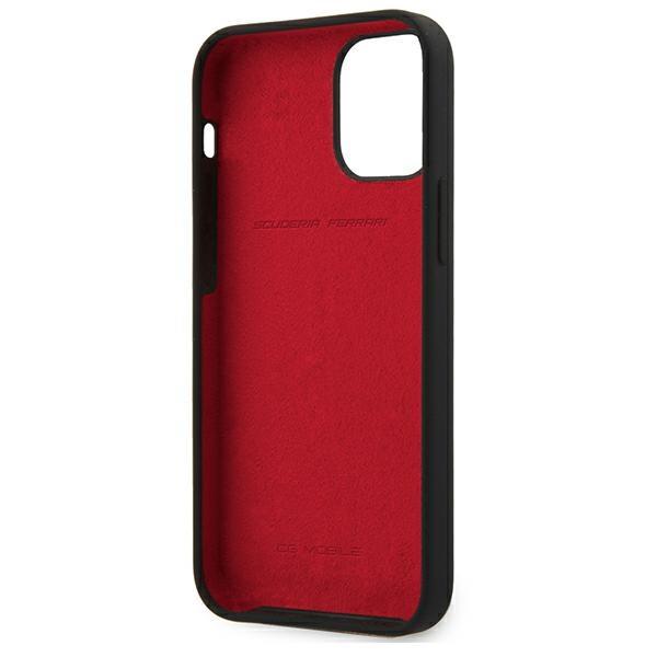 Ferrari Fessihcp12Sbk Iphone 12 Mini 5,4 Czarny/Black Hardcase On Track Silicone