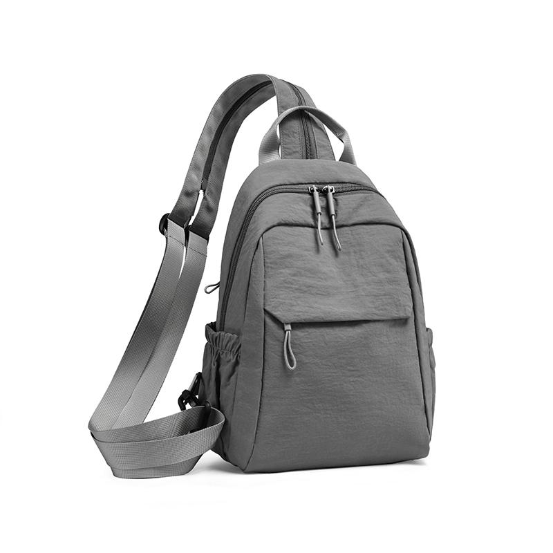 Multi-functional Dual-use Chest Bag Women's Outdoor Lightweight Small Backpack Water-repellent Crossbody Bag