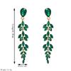 Fashionable, Luxurious, Versatile Long-style Wheat-shaped Earrings with A Sweet and Elegant Touch, Belonging To The Niche Category.