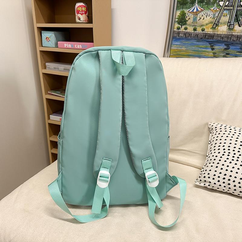 Four-Piece Backpack Set Dog Pattern Large Capacity Senior High School Student School Bag Multi-Functional Backpack