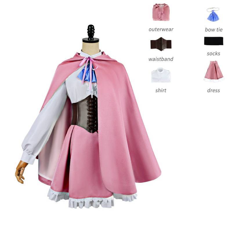 Starting Life In Another World Ram Rem Cosplay Outfit With Polyester Fabric For Conventions