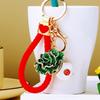 Creative Bling Rhinestone Watermelon Fine Workmanship Portable Bag Pendant Fashion Jewelry Decor Gift For Friends Bag Charm