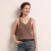 2026 Le Ka Sha A/W Cashmere Knit Cardigan Camisole: Slim-Fit, Versatile, Sleeveless, Cozy