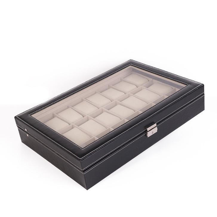 PU Leather Watch Display and Storage Box