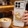 Smorss New Year Lucky Gold Leaf Transparent Phone Case