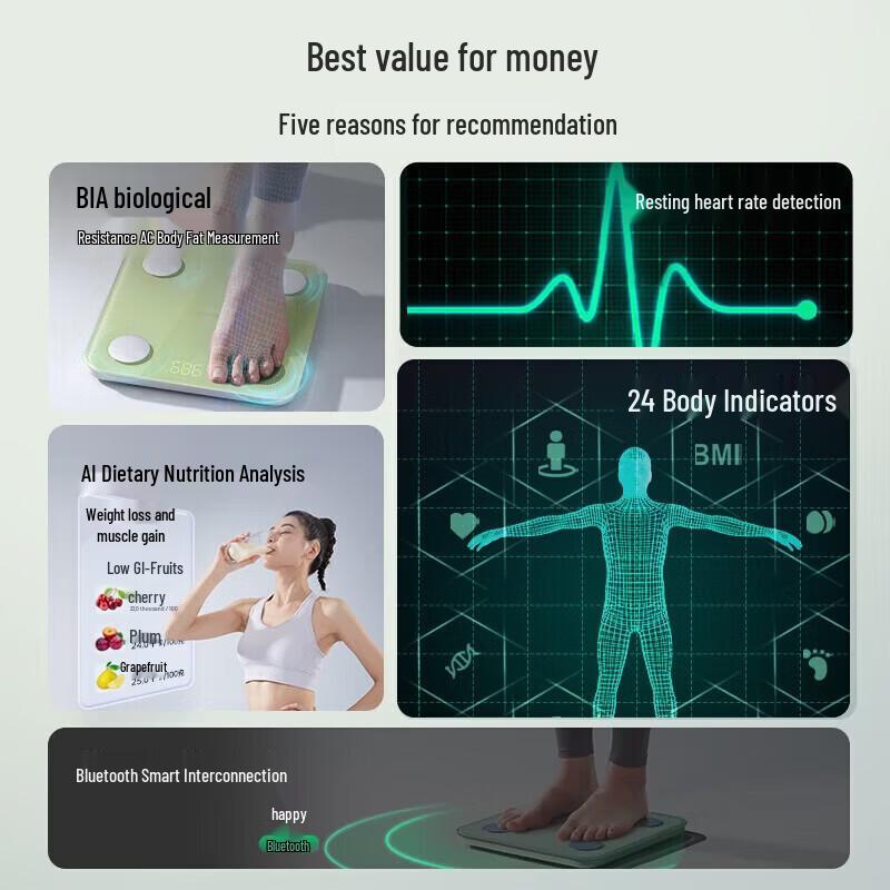 BEAR Smart Body Fat Scale (CN Version)