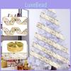 Elegant 2 Meter Gold Foil Ribbon For Christmas Tree Decor And Gift Wrapping
