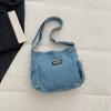 Denim Bag Women's Shoulder Crossbody Bag Commuter Small Square Bag