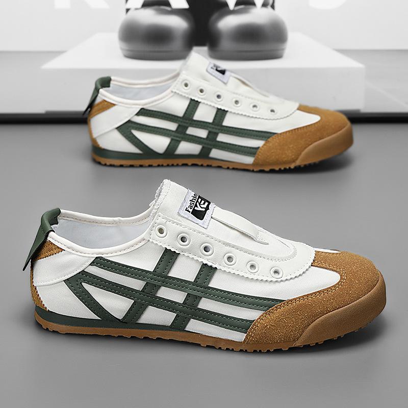 Lace Up Running Shoes Women and Men Casual Walking Shoes All-match Student Men Flats Footwear Slip-on Personality Men Sneakers