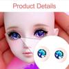 2 Pieces Doll Eyes Acrylic Art Crafts Sturdy Gift Versatile High Performance for 1/3 Dolls