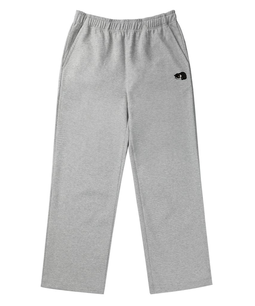 OKSTAR Jollinkkamnyang Embroidered Semi-Wide Sweatpants