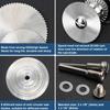 High-speed Steel Cutting Blade Set,suitable for Drills and Rotary Tools -Heavy-duty High-speed Steel Saw Blades,multi-functional