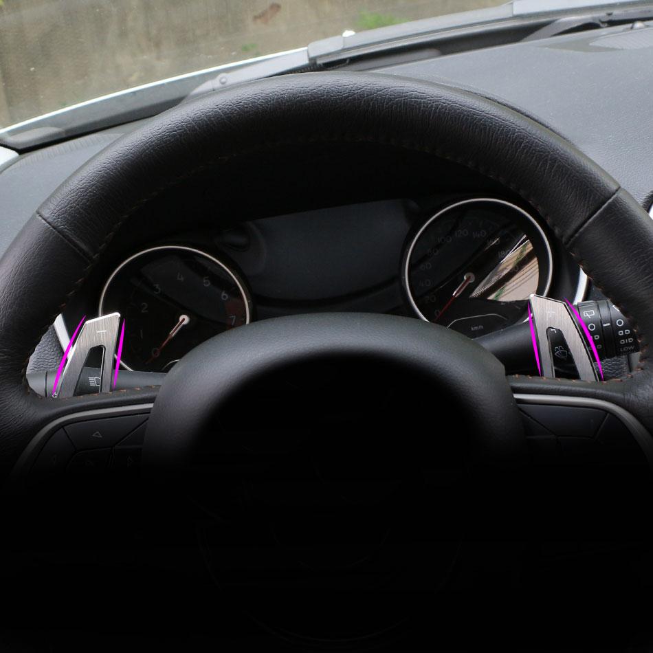 Car Steering Wheel Paddle Extend DSG Direct Shift Gear Paddle Extension for VW Tiguan Golf 6 MK5 MK6 Jetta GTI R20 R36