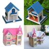 2 Pack Dollhouse Building Kit Christmas Decoration - Lolita Town House Model Children Birthday