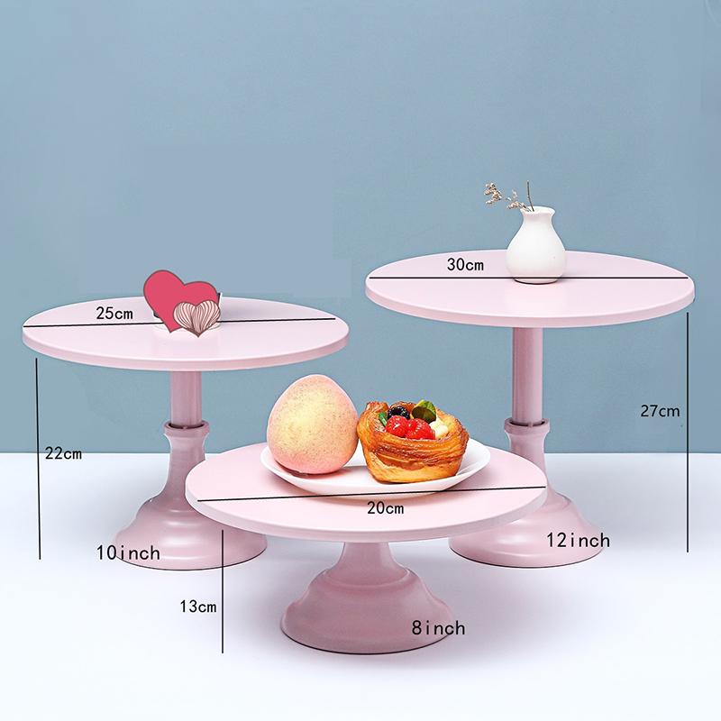 Stojan na dorty z tepaného železa Stojan na domácí párty Stojan na zákusky Svatební dekorace Podnos na narozeninový dort Podnos na odpolední čaj s ovocem
