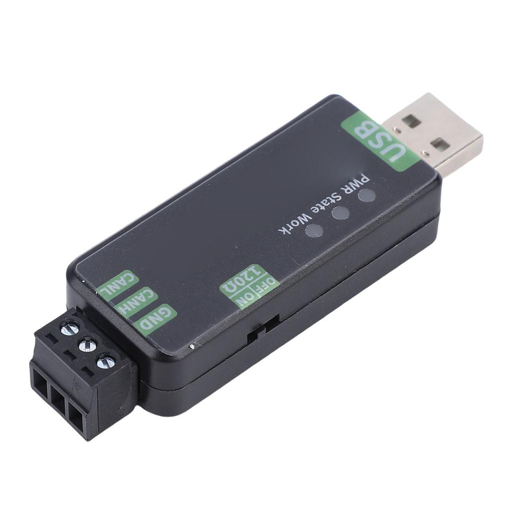 USB to CAN FD Adapter, Based on Canable2.0, Support CAN 2.0 A/B Protocol, Multiple Firmware, Hardware, 5 Mbps, 3D Printer Bus Analyzer