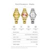 OPK Fashion Luxury Quartz Watch For Women Zircon Scales Ladies Waterproof Luminous Calendar Women's Watches