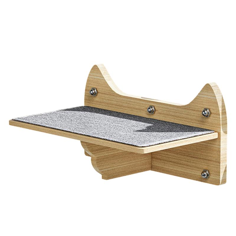 

M-Modern-Window Glass Cat Platform With Suction Cup, Wall-Mounted Jumping And Climbing Frame For Cats