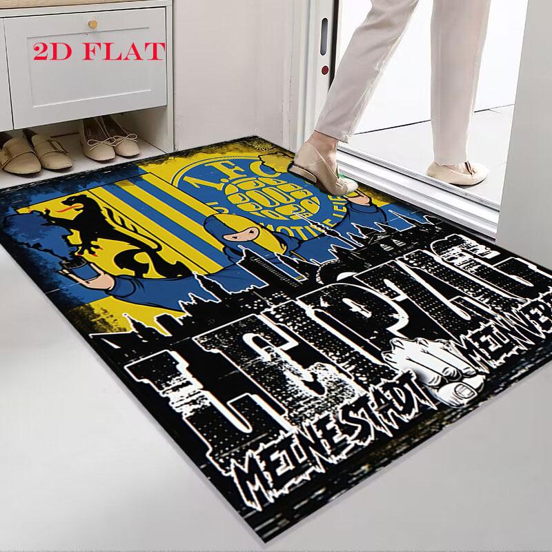 Lok Leipzig Pride Carpet Rug for Living Room Bedroom Home Sofa Decoration,Kids play Nonslip Floor Mat