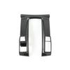 Car Trim Carbon Fiber Gear Shift Central Control Frame Cover For Honda Civic 2016-2021 For Left Hand Drive Only