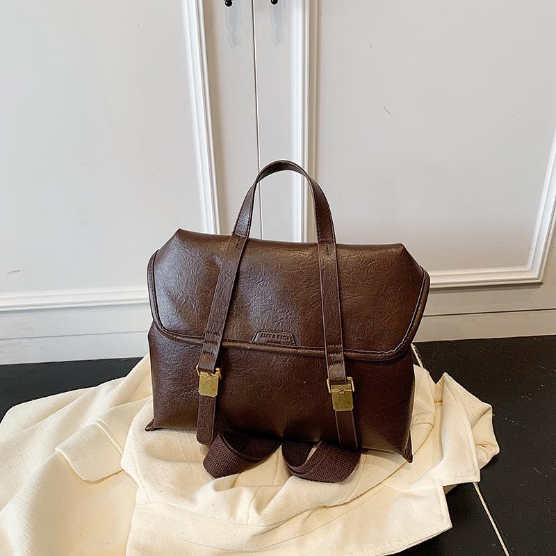 Tote Bag Women's Large Capacity 2025 New Autumn and Winter Versatile Casual Shoulder Underarm Commuter Bag Multi-functional Backpack