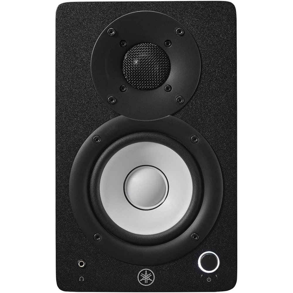 YAMAHA YAMAHA Powered Studio Monitor Speaker Pair Compact Black HS4