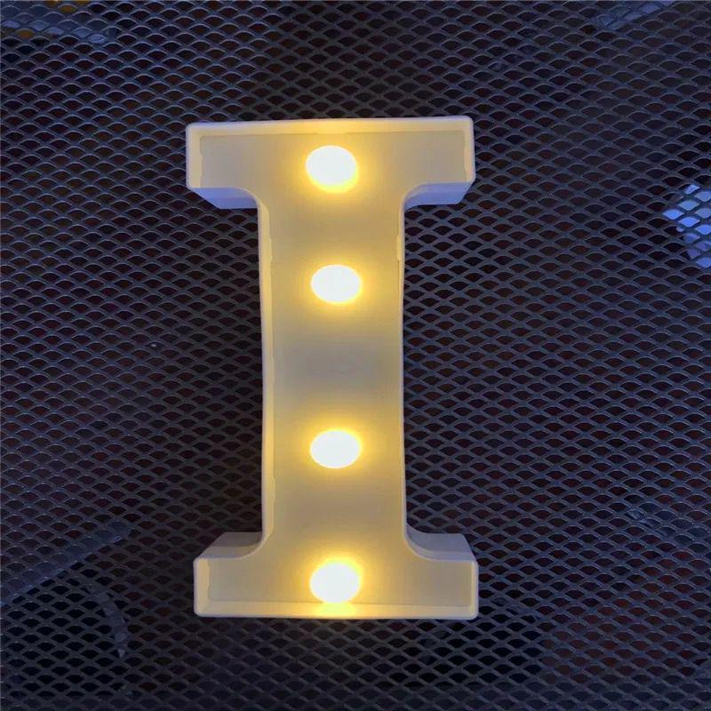 LED Love Letter & Number Lights for Valentine's Proposal Decor