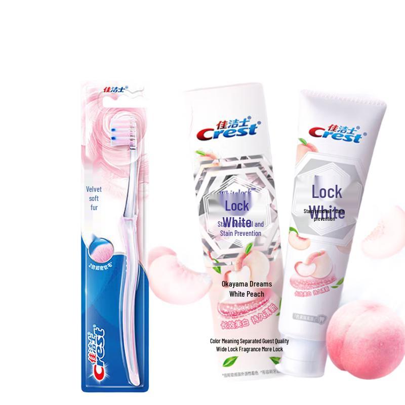 

Crest Velvet Gum Care Toothbrush & Whitening Toothpaste Set