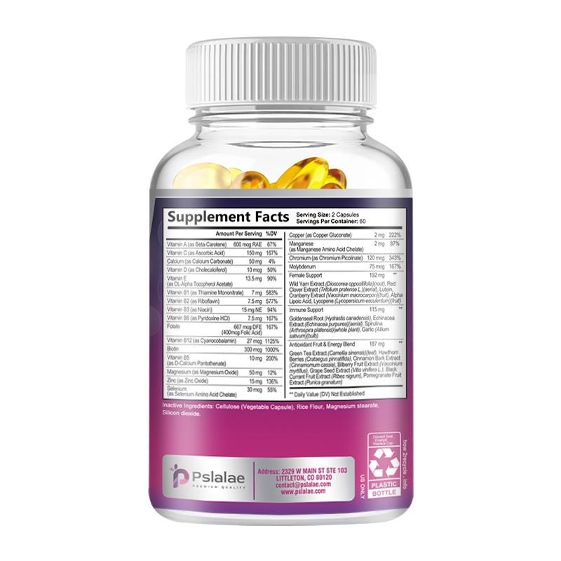 Women's Daily Multi - Multivitamin & Multimineral Supplement, Immune Support