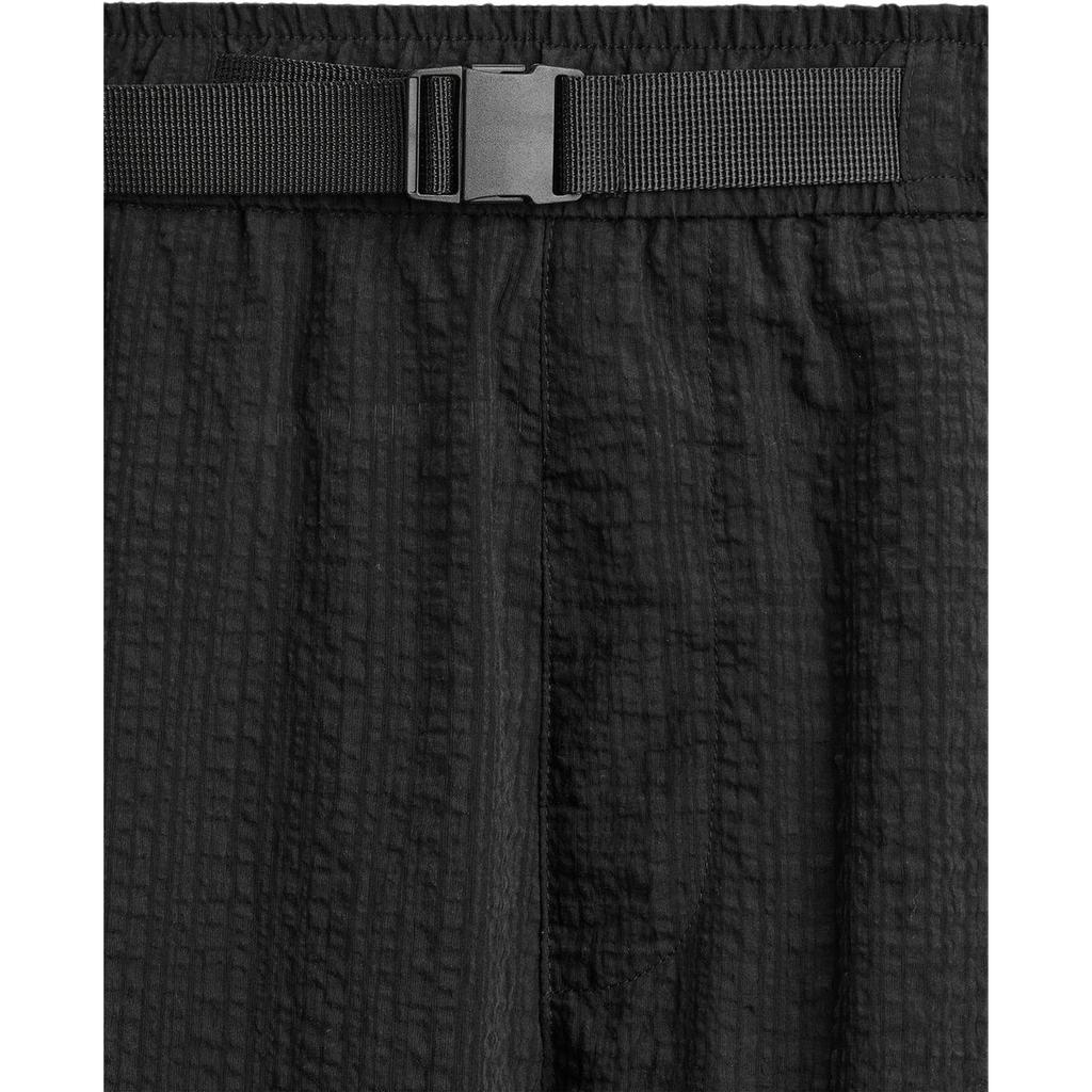 Zara Solid Color Wrinkle Comfortable Loose Casual Pants Men Bottoms Black 2668400-800