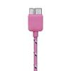 Nylon Braided Charging Cable For Smartphones With Fast Data Transfer For Travel And Daily Use