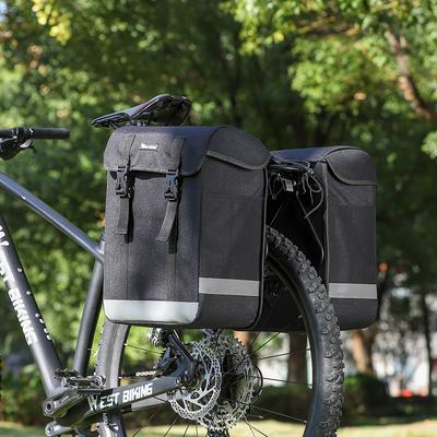 Bike Rear Seats Bag Bicycle Riding Storage Bag Large Capacity Bicycle Rack Seats Trunk Bags  Travel