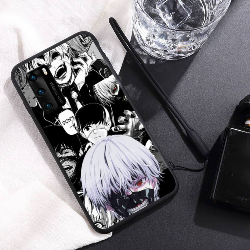 Japan Tokyo Ghoul Phone Case For Huawei Y6 Y7 Y9 Prime 2019 Y9s Mate 10 20 40 Pro Lite Nova 5t Silicone Cover